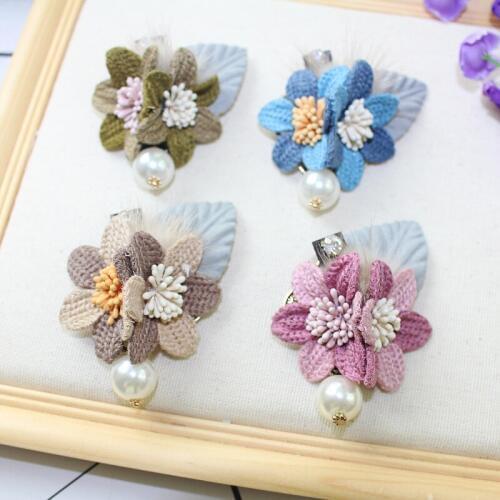 Bitaohongjia Flower Brooches For Clothes