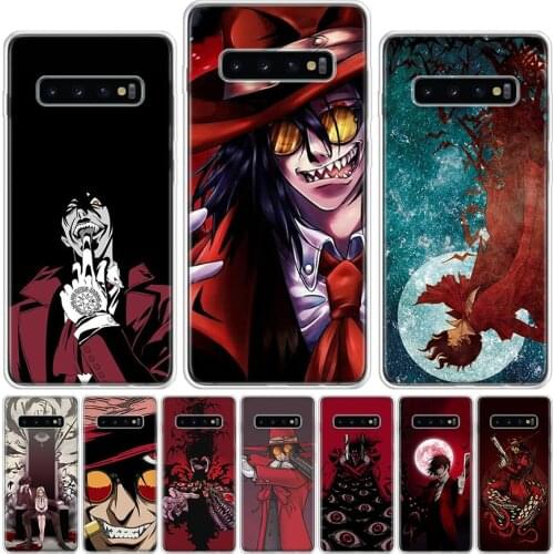 Alucard Hellsing Phone Case For Samsung Galaxy Note 8 9 10 20 S21 S20 S10E S10 S9 S8 S7 Ultra J6 Plus Lite Cover