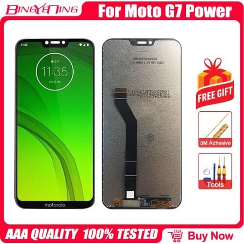 For Moto G7 Power XT1955-5-6 157mm Display Touch Screen Digitizer Assembly For Motorola XT1955-1-2-4-7 155mm