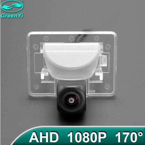 GreenYi 170 Degree 1920x1080P HD AHD Vehicle Rear View Reverse Camera For Mazda 5 Mazda5 M5 2006-2010 Car