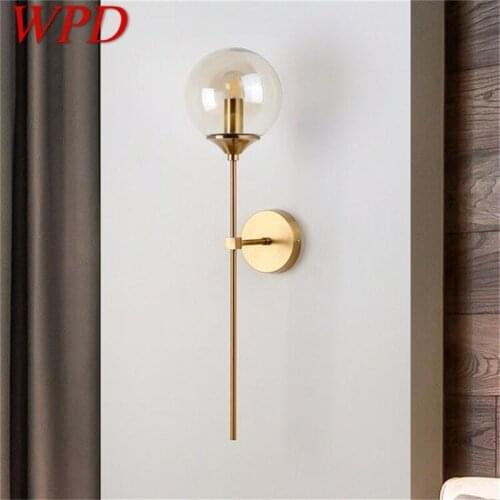 WPD Nordic Round Wall Sconces Lamp Modern Lighting Fixtures for Home Indoor Bed Room Decoration