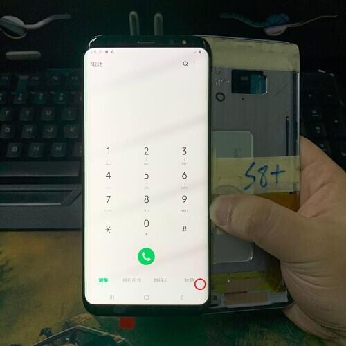 Dead Pixels Original LCD For Samsung Galaxy S8 Plus G955 G955F G955FD LCD Touch Screen Digital Component Single Sale