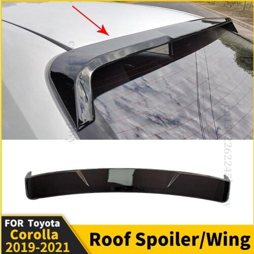 Modified Exterior Part Splitter Diffuser Body Kit Boot Lip Decoration Roof Rear Spoiler Wing For Toyota Corolla 2019 2020 2021