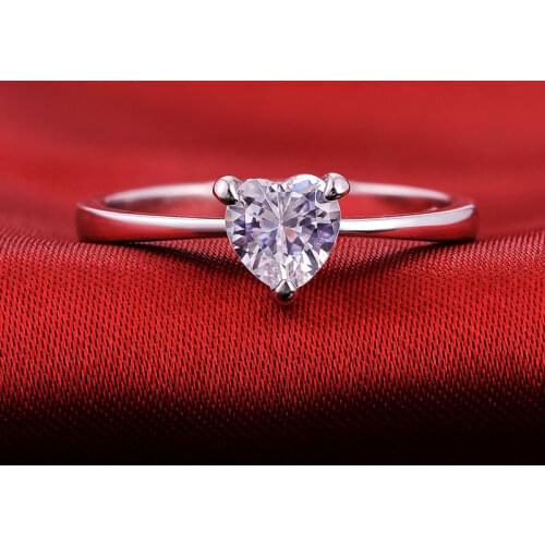 Moonso Women's Silver Rings