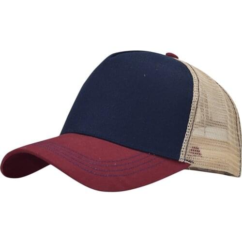 Men Women Baseball Hat Different Color Stitchin Cap Hollow And Breathable Personalized Shading Sun Protection Duck Tongue Hat