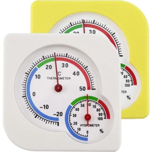 Two-in-one Thermometer Desktop Hoist-shaped Thermometer And Hygrometer Indoor Thermometer