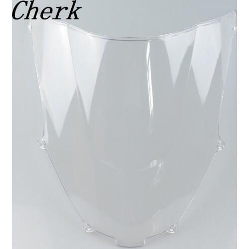 New Motorcycle Windshield Windscreen Double Bubble For Kawasaki Ninja ZX-9R ZX9R 00-03 02 01 Clear