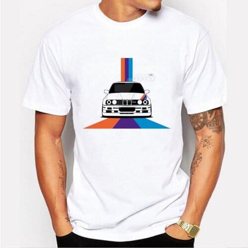 New Arrival Mens Fashion Race Car Design T Shirt Cool Tops Short Sleeve Hipster M3E30 Tshirt Tees Brand Clothing