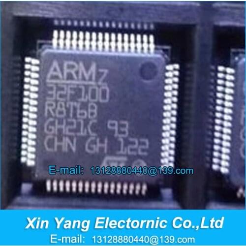 NEW ORIGINAL STM32F100R8T6B STM32F100R8 STM32F100 QFP Free shipping