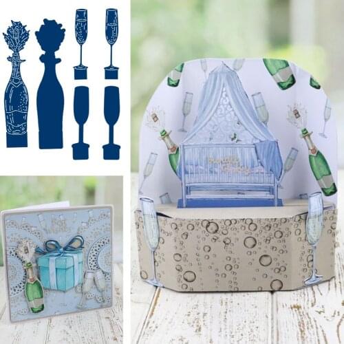 An Honourable Toast New Metal Cutting Dies Stamps Stencil For 2021 Scrapbook Diary Decoration Embossing Template Diy Card