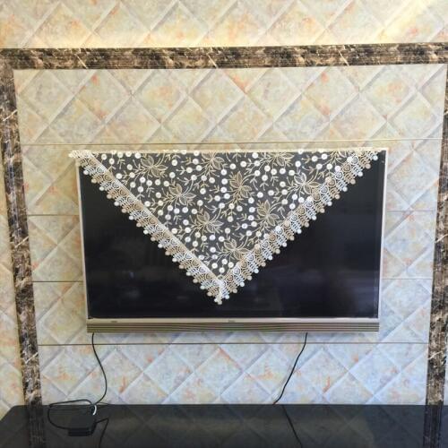 Nordic table linen waterproof oil-proof hot wash-free small fresh tablecloth lace rectangular tea table mat tablecloth over laes