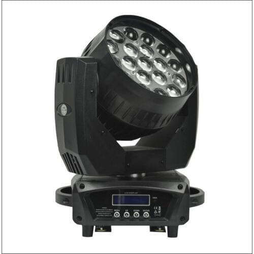 High quality 19*15W 4 in1 RGBW LED LED Moving Head Light Zoom Beam Wash Light