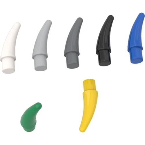 10PCS Building Blocks 53451 Small Sharp Corners High-Tech Bricks Assembles Particles DIY Assembly Parts Toys For Children Gifts