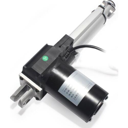 100mm Stroke Electric Linear Actuator Motor DC12V / 24V Dc Electric Actuator 6000N Thrust Linear Motor for Cnc Diy Machine