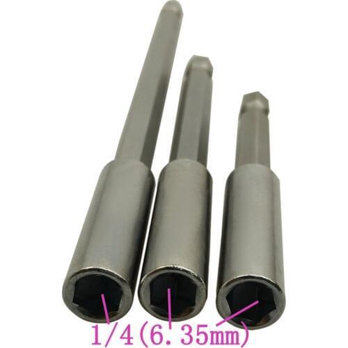 2018 New 6pcs Quick Change Magnetic Screwdriver Extension Bit Holder 1/4 Hex Set Home Tool Accessories