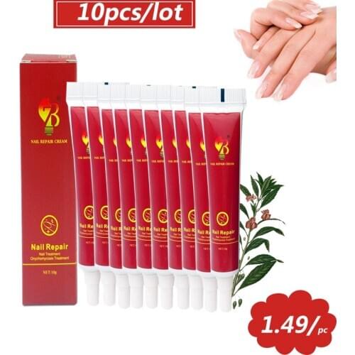 10pcs/lot Anti Fungus Nail Treatment Cream Anti Fungal Nail Infection Fights Bacteria & Fungus Natural Onychomycosis Paronychia