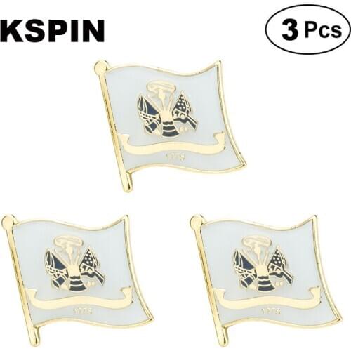 Army Lapel Pin Brooches Pins Flag badge Brooch Badges