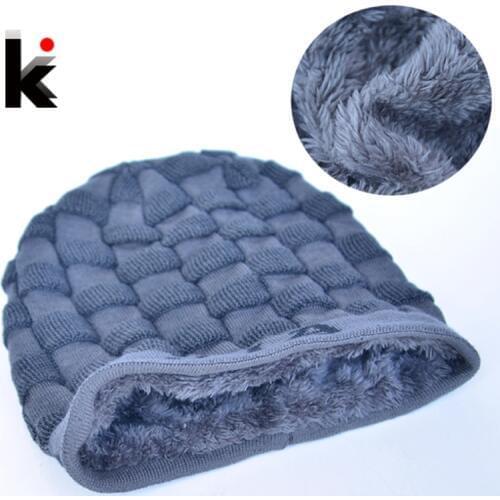 Winter Beanies bonnet Turban Cap Skullies stocking Hat inverno gorro balaclava Hats for men Bonnet 5 colors