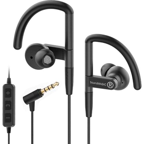 SoundMAGIC ST80 Wireless Sports Earphones Bluetooth headsets Waterproof Wired Earbud HiFi Sound Interchangeable Cable headphones