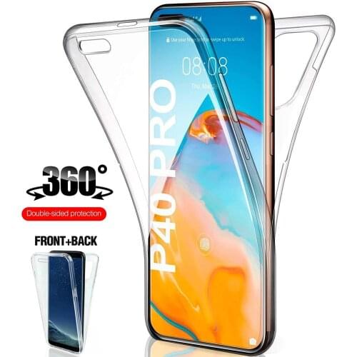 360 Full Protection Cases for Huawei P40 Lite E P30 New Edition P20 Pro P10 P9 P8 Lite 2017 P Smart S Z Plus 2020 Nova 5T Cover