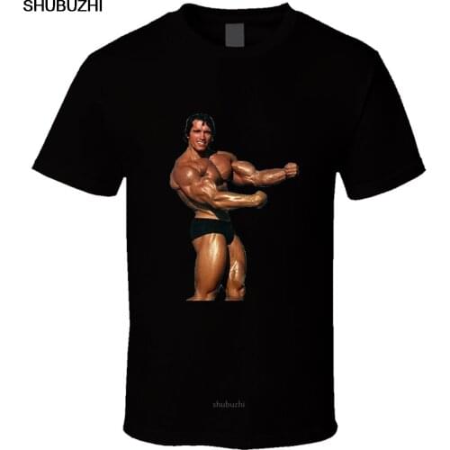 Arnold Schwarzenegger Mr Olympia 2 Black T Shirt Cool Casual pride t shirt men Unisex Fashion tshirt free shipping tops sbz8186