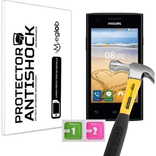 Screen protector Anti-Shock Anti-scratch Anti-Shatter compatible with Philips S309