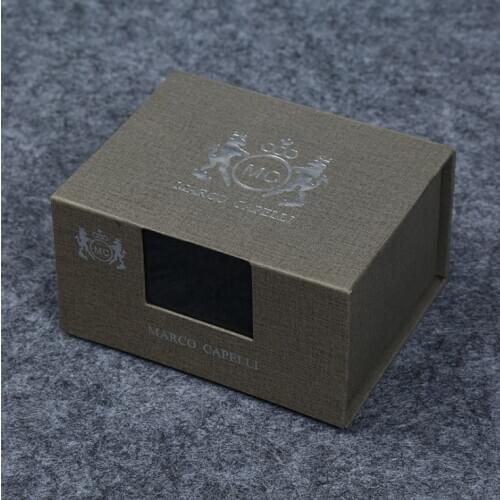 Hot sale rigid cardboard packaging wholesale with custom logo printing watch gift packaging box ---DH10400
