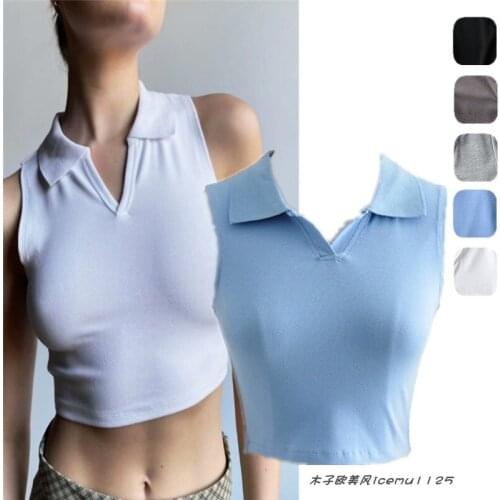 Женские укороченные майки ICCLEK China At AliExpress