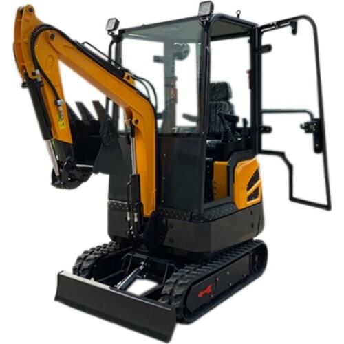 Chinese Cheap Farm Garden Mini Digger Excavator 1.6Tons Machine