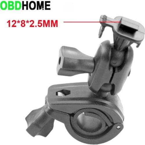 O Type T Buckle DVR GPS Fix Holder for PAPAGO GOPRO Vehicle Recorder Rearview Mirror Bracket Motorcycle Bike Handlebar Mount
