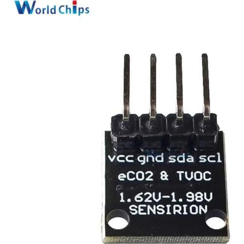 SGP30 Gas Sensor Module TVOC/eCO2 Indoor Air Measurement Formaldehyde Carbon Dioxide Measurement Moudle IIC I2C Interface