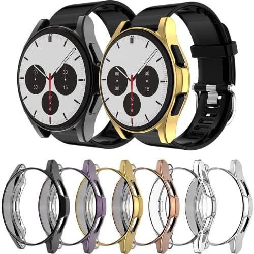 Plating TPU Soft Protect Shell For Samsung Galaxy Watch4 Classic 42MM 46MM Case Sumsung Glaxy Watch 4 42 46 MM Shockproof Coque