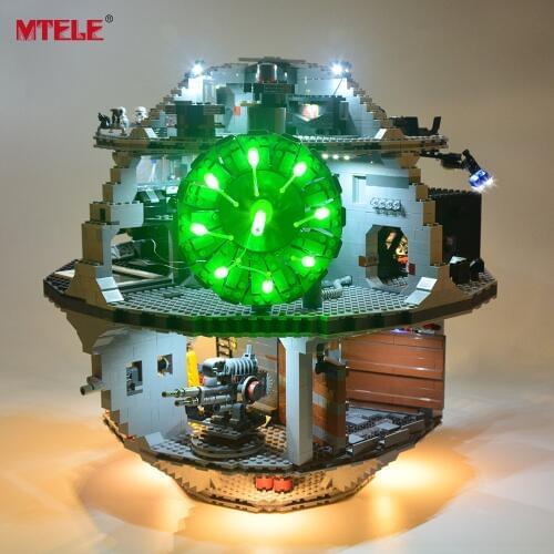 MTELE Led Light Kit For 10188 Star war Death Star Building Blocks Compatible With 05026 (NOT Include The Model)