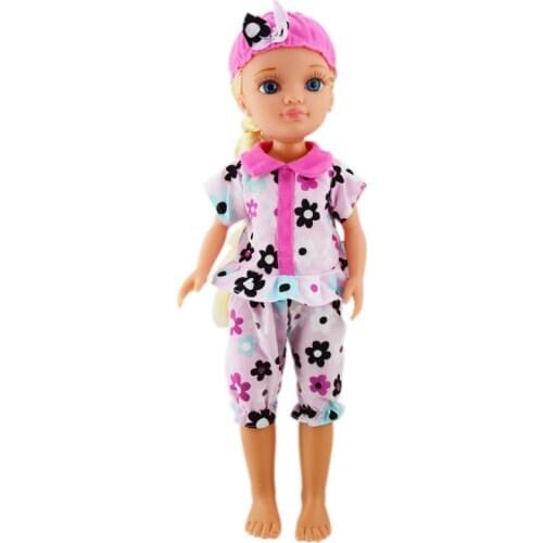 New 3Pcs=Hair band + T-shirt + Pants Clothes Fit With 43cm FAMOSA Nancy Doll (Doll and shoes are not included), Doll Accessories