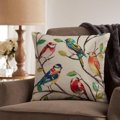 OEM Custom Popular Polyester Cotton Cushion Digital Printing Pillow Case sofa cushion car cushion