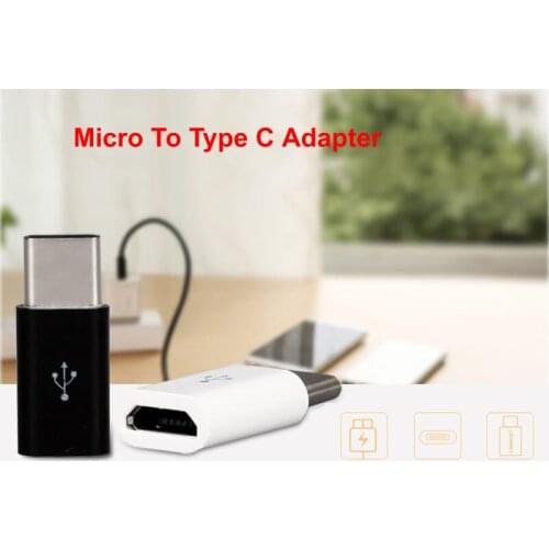 Micro USB female to Type c male Type-C Cable Adapter Charger Data Sync USB-C Converter for Xiaomi Mi 5 oneplus Letv
