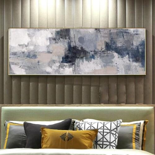 Posters and Prints Wall Art Canvas Painting, Modern Abstract Golden Yellow Posters Wall Art Pictures For Living Room Home Decor