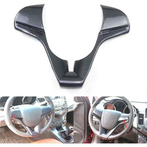 Car Steering Wheel Decoration Cover Trim For Chevrolet Cruze 2009-2013 Interior Car-styling Accessories