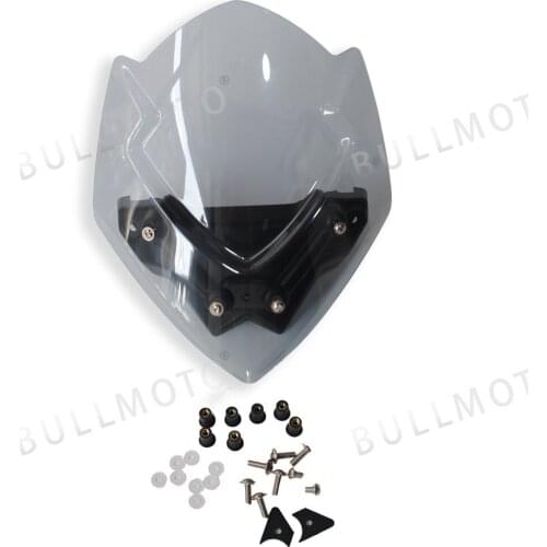 Windscreens Wind Deflectors Blue Black Transparent Gray Windshield For Suzuki GSX-S1000 GSXS1000 2015 2016 2017 2018 2019