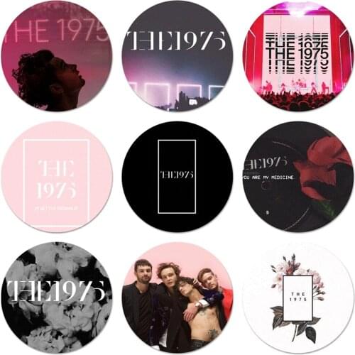 The 1975 Icons Pins Badge Decoration Brooches Metal Badges For Backpack Decoration