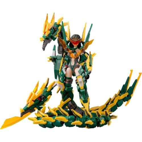 1/10 Frame Arms Girl MG-02 GUAN YU by MS GENERAL Deformable Assembly Figure Action Robot Toys