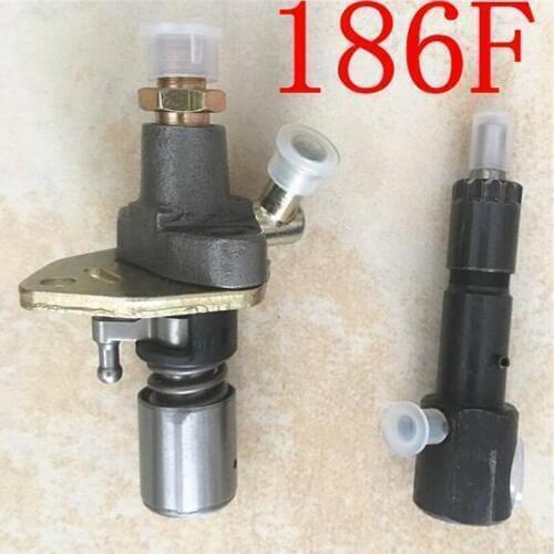 186F injection pump 186F together injector pump and nozzle together for kipor kama diesel engine