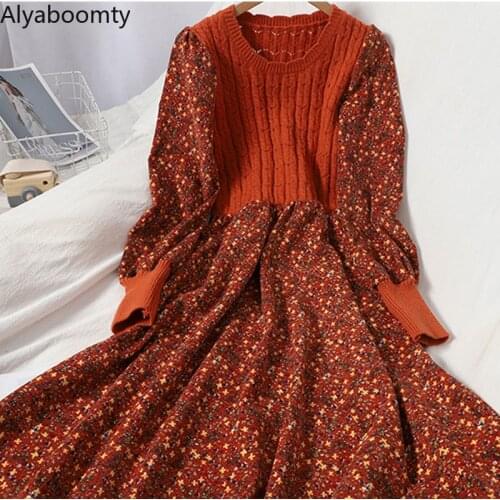 Alyaboomty Fashionable Knitted Dresses