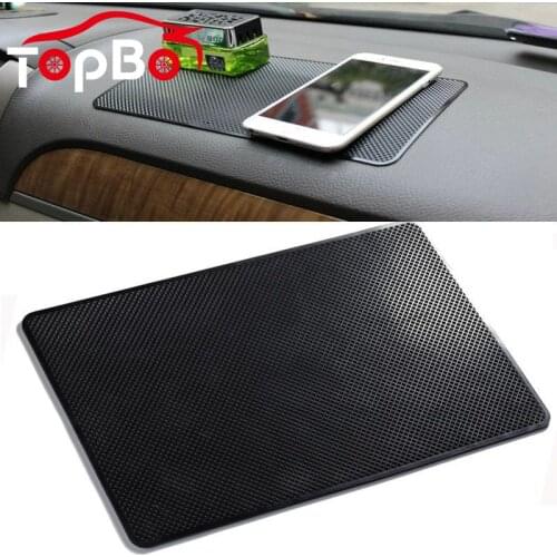 Auto Car Anti-Slip Heat Resistant Silicone Dashboard Sticky Mat PVC Pad Phone Sunglasses Holder Car Styling Interior Accessories