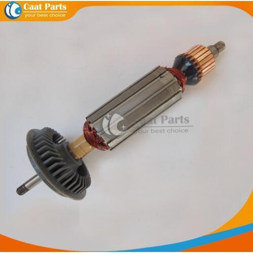 Free shipping! AC 220V Drive Shaft Electric Hammer Armature Rotor for Bosch GWS7-100/100T GWS7-125/125T,High-quality