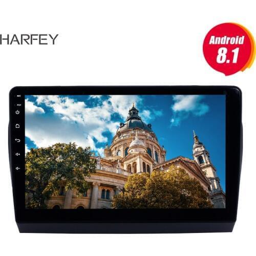 Harfey Bluetooth Radio Android 8.1 9" for Toyota YARiS L 2017 with GPS AUX USB FM support DVR Backup Camera TPMS OBD Carplay 3G