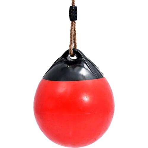 Children Outdoor Indoor Inflatable Swing Ball Round Buoy Ball Swings Seat Toys for Garden Playground PVC Hanging Chair Equipment
