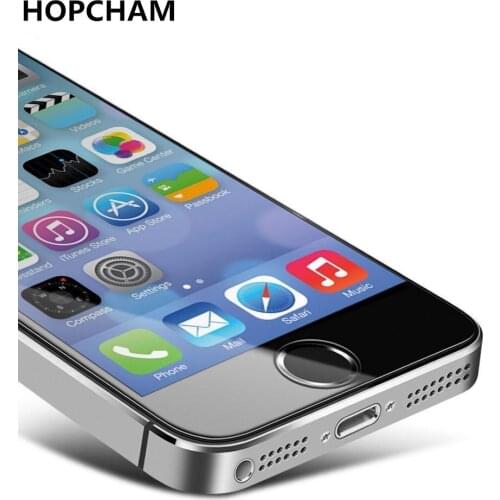 HOPCHAM Protective Glass For iPhone 5s 5 SE Premium Explosion Proof Ultra Thin Film Screen Protector For iPhone 5 Tempered Glass