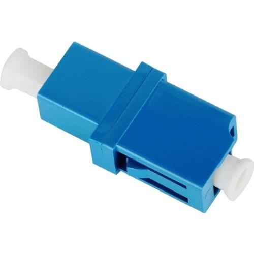 Mating Sleeve Adaptor, LC/UPC & LC/UPC, simplex, rectangle shape, metal
