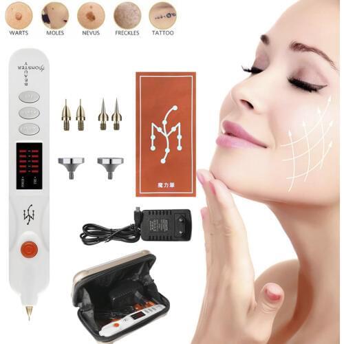 1 set multi-functional laser plasma pen wrinkle removal pen skin mole removal machine spot pigment mole eyelid lifting skin